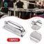 10 Miếng Snare Trống Lugs Đôi Đầu Trống Kim Loại Tai Gắn Phần Cứng Thay Thế Bộ Gõ Gắn Thiết Kế Với Gia Công CNC Thích Hợp Cho Phòng Thu