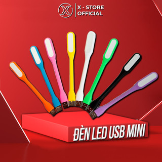 Thanh đèn led USB uốn dẻo, đèn cắm cổng USB đọc sách, làm việc, đèn 6 led siêu sáng cho laptop - DLUSB