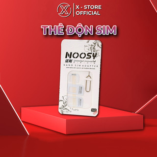 Bộ khay SIM đa năng 4 in 1, adapter chuyển đổi Nano, Micro SIM, que chọc SIM, phụ kiện điện thoại - KCTS4IN1