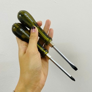 Combo Tô vít đóng Go Futher, tô vít đóng dẹp và tô vít đóng bake, size 6mm, 8mm (-)(+)