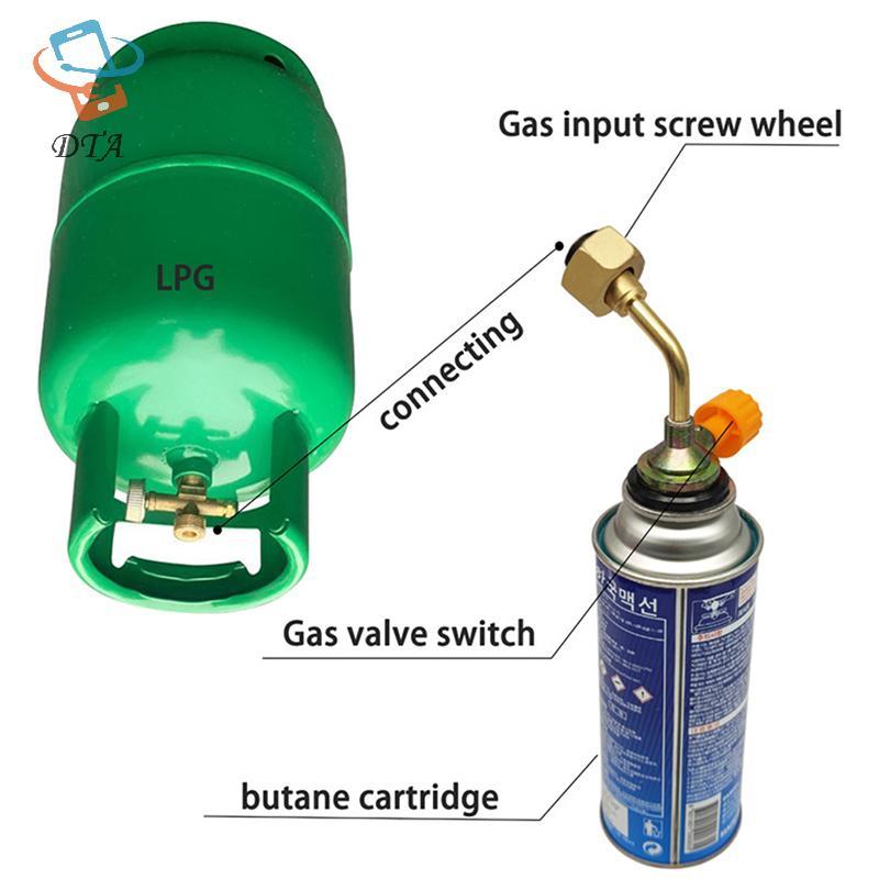 Bộ sạc gas butan cho xi-lanh cắm trại dùng ngoài trời và dã ngoại