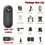 Chất Lượng Cao Mini vlog 4K HD Camera Kỹ Thuật Số WiFi Không Dây 128GB Bỏ Túi Body Cam Bán Chạy Cam Hành Động Di Động Cho Video Thể Thao — ảnh 7