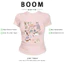 BOOM Áo Baby Tee Nữ Cotton Ôm Body-Áo Thun Ngắn Tay Y2K In Hình PhongCách Mùa Hè, Cổ Tròn Hàng Đầucách hàn quốc phong676