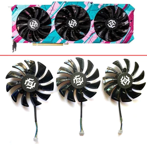 Quạt GPU iGA92S2U 85MM 4PIN RTX 3060 Cho ZOTAC GeForce RTX 3070-8GD6 RTX 3060Ti X-GAMING RTX 3080-10G6X card Đồ Họa Làm Mát *