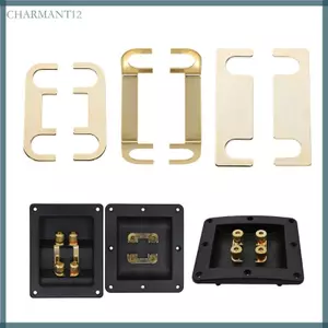 Char Loa Cầu Liên Kết Tấm 1 Cặp Tấm Kim Loại Màu Vàng Cho Loa Gia Đình Bài Sử Dụng Và Ràng Buộc Bài Sửa Chữa Công Việc