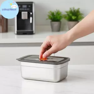Pufangbliss Hộp Cơm Trưa Inox Có Thể Tái Sử Dụng Kín Dung Tích Lớn Hộp Bảo Quản Thực Phẩm Cho Bữa Ăn Chuẩn Bị Tủ Lạnh Tủ Đông Văn Phòng VN