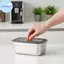 Pufangbliss Hộp Cơm Trưa Inox Có Thể Tái Sử Dụng Kín Dung Tích Lớn Hộp Bảo Quản Thực Phẩm Cho Bữa Ăn Chuẩn Bị Tủ Lạnh Tủ Đông Văn Phòng VN
