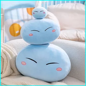 HK1 Lần Đó Tôi Được Tái Sinh Làm Slime Rimuru Tempest Plushie Anime Ngoại Vi Sang Trọng Đồng Hành Búp Bê KH1