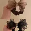 PNPIA- Phong Cách Hàn Quốc Lưới Kim Cương Giả Nơ Dây Buộc Tóc Co Giãn Scrunchies Đuôi Ngựa Giá Đỡ Dây Buộc Tóc Cho Nữ Thời Trang Đơn Giản Phụ Kiện Tóc
