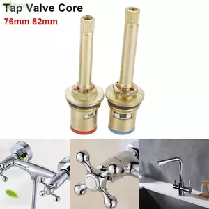 YOLOGO 1 Cái Hộp Đựng Vòi, Lõi Van Tập Mở Rộng 76mm 82mm, Giao Diện 1 / 2 Inch Tay Cầm Dài Đồng Thau Trên Van Phụ Kiện Cho Phòng Tắm Tắm