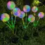 Đèn sân vườn bồ công anh chạy bằng năng lượng mặt trời với đổi màu RGB và chống thấm nước Hoàn hảo cho trang trí sân hiên VN