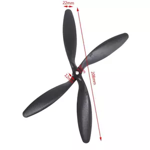 10 Chiếc 8060 Cánh Quạt Sợi Thủy Tinh Nylon Đạo Cụ Cho RC Máy Bay Quadcopter 8x6 VN