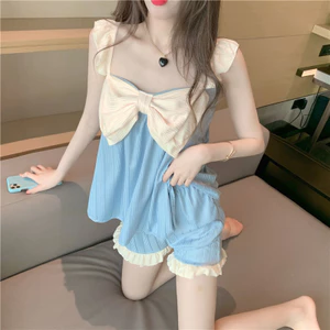 Phụ Nữ Phong Cách Đáng Yêu Bộ Đồ Ngủ Và Quần Short Cho Phòng Ngủ Nghỉ Trong Nhà Giải Trí Hàng Ngày Thường Ngày Nhà Thư Giãn Hoạt Động Hàng Ngày