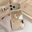 Ốp Điện Thoại Họa Tiết Nơ Họa Tiết Họa Tiết Da Báo Cho OPPO A3 A5 A5i A6 Pro A3X A5X A6X A6S A6C A6T A55 A56 A57 A58 A78 A79 Trang Điểm Gương