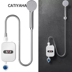 Máy nước nóng điện CATIYAHA, Màn hình kỹ thuật số phun nước nóng tức thì, Vòi nước nóng di động tức thì nhanh hữu ích Đồ dùng phòng tắm nhà bếp