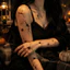 DONOVANQQ 10 Miếng Dán Hình Xăm Halloween, Crack Mark Chống Thấm Nước Halloween Mặt Miếng Dán, Trang Điểm Cơ Thể Cosplay Thực Tế DIY Nhện Web Hình Xăm Ngày Của Người Chết