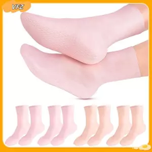VFZ 1 Cặp Chăm Sóc Bàn Chân Gel Dài Sos Dưỡng Ẩm Silicon Gel Sos Chăm Sóc Da Chân Bảo Vệ Tay Chống Chèo Spa Sử Dụng Tại Nhà Louislifecool