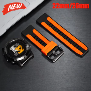 Dây đeo silicon QuickFit 26mm 22mm cho Garmin Fenix 8 8Pro E 7 7X 6 6X / Tactix 8 / Quatix 8 dây đeo đồng hồ