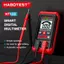 Máy dò điện áp JUIC, Đồng hồ vạn năng kỹ thuật số thông minh chống điện áp AC / DC, Máy kiểm tra HABOTEST HT123 NCV Độ chính xác cao với đồng hồ đo điện áp đèn nền