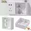 Hộp lắp đặt công tắc NOTE1, Hộp ổ cắm công tắc PVC 33 / 50mm, Hộp trang phục nối 86 loại