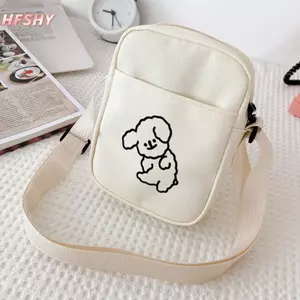HFSHY Túi đeo chéo nữ thời trang dễ thương Túi vải điện thoại di động đa năng mới VN