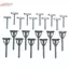 HFSHY 10 Cái DIY Nghệ Thuật Cây Hoa Thổ Cẩm Giá Đỡ Kẹp Cố Định Hình Chữ T Tam Giác Pin Chất Liệu Cưới Trang Sức Làm Đồ Dùng Phụ Kiện VN