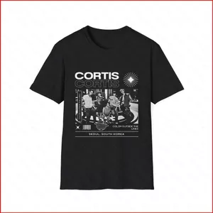 GC1 CORTIS Band Áo thun K-Pop Lấy cảm hứng từ đồ họa tee dành cho người hâm mộ áo ngắn tay GC1