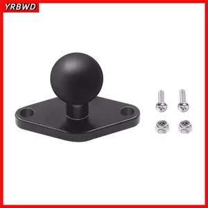 Giá đỡ cố định YRBWD, Bộ chuyển đổi bóng đen chống mài mòn, Đế đầu bóng 25mm chống nước bằng hợp kim nhôm đa năng Xe máy