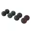 Quả bóng đậu phộng Epp Bóng Massage Fascia Bóng thư giãn cơ bắp Grip Yoga Fitness Ball FSI