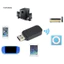 < CarFashion > Bộ thu loa âm thanh nổi không dây tương thích Bluetooth 35mm USB Dongle