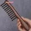 Massage Kinh Tuyến Naturalb Chống Tĩnh Điện Không Nhồi Răng Rộng Cho Nữ Cô Gái Tóc Xoăn Thẳng
