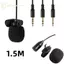 GE 1 Cái Bình Giữ Tay Kẹp Ve Áo Mic 1.5 Mét Mini Di Động Có Dây 3.5 Mm Micro Cho Điện Thoại Và Laptop PC VN