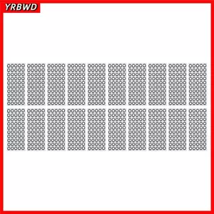 YRBWD 1000 Chiếc Chấm Quét, Theo Dõi Độ Dính Mạnh Mẽ Tham Chiếu Chính Xác Đánh Dấu Công Cụ Máy Quét Công Nghiệp, 6mm ID 10mm OD Bút Đánh Dấu Chính Xác