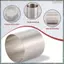 6 Miếng Tròn Bánh Quy Cắt Thép Không Gỉ Mousse Vòng Mini Vòng Tròn Cắt Bánh Quy Chiên Trứng Nhẫn Nướng Dụng Cụ