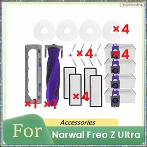 18 Chiếc Cho Freo Z Ultra Sweeper Phụ Kiện Bàn Chải Bên Chính Lọc Rag Túi Bụi