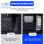 1 Bộ Bạc Bàn Đạp Phanh Xe Miếng Lót Phụ Kiện Xe Hơi Inox, Cho CLA GLA ML R W176 W245 W246 W251 W164 W166 X164 X166 C177 X156 AT