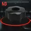 M10 10mm Dia Thread Đen Nhựa Ngôi Sao Đầu Kẹp Núm Grip