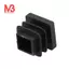 12 Chiếc 15mm x 15mm Nhựa Vuông Mũ Ống Ống Chèn Đầu Trống