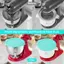 Nắp Silicon Cho Bát Trộn Kem 2QT Và Bát Inox 5QT Máy Rửa Bát An Toàn