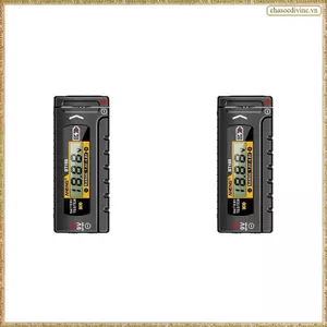 Máy kiểm tra pin đa năng 2X BT169 Bộ kiểm tra chỉ báo pin LCD Bộ kiểm tra pin 9V 1.5V Máy phân tích kiểm tra tế bào nút