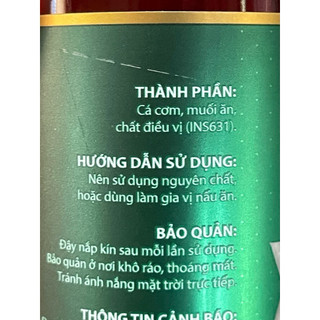 (Combo 2 Chai) Nước Mắm Cá Cơm Hạnh Phúc Cao Đạm 60 Độ Đạm - Chai 500ml [DATE MỚI] - FED