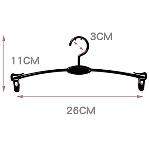 Product image (Combo 10  Cái ) Móc Kẹp Treo Quần Áo Lót Bằng Nhựa 2