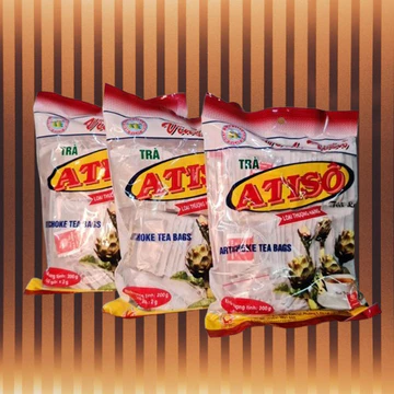 Combo 3 Gói Trà Atiso Thượng Hạng VĨNH TIẾN 100 Túi Lọc - Nhiều Hoa Atiso Vị Đậm Đà