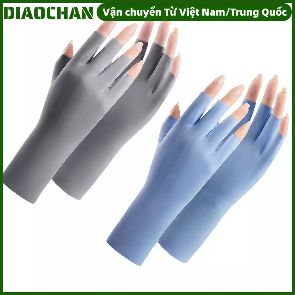 Găng Tay Chống Nắng OMXILOYI, Găng Tay Chống Tia UV Móng Tay Chống Tia UV, Phụ Kiện Đèn Led Chống Bức Xạ Bảo Vệ Da Ngón Tay Móng Tay Nghệ Thuật Găng Tay Tăng Cường Móng Tay