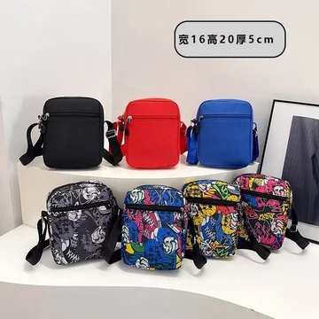 Women's Canvas Crossbody Bag – Water-Resistant