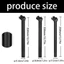 Shas Xe Đạp Giảm Chấn Seatpost Xe Đạp Ghế Bài Giọt Hướng Dẫn Sử Dụng Du Lịch Chiều Cao Treo Thay Thế Một Phần