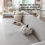 Bọc Sofa Chống Mèo Cào Mềm Mại Co Giãn 4 Chiều Toàn Bộ Bao Phủ Giặt Máy Không Biến Dạng TẶNG Vỏ Gối — ảnh 6