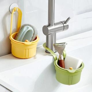 (Giao hàng tại địa phương) Giỏ lọc bồn rửa nhà bếp Treo phong cách thoát nước Bộ đồ ăn Giá đựng trái cây