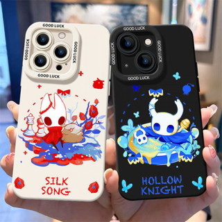 Ốp điện thoại cặp đôi Hollow Knight Bumblebee cho iPhone17 / 16 / 15 / 14 / 13 / MINI / 12 / 11 / Pro MAX / X / XS / XR / 7 / 8 / 6 Vỏ bảo vệ toàn diện bằng silicon lỏng chống sốc và chống rơi