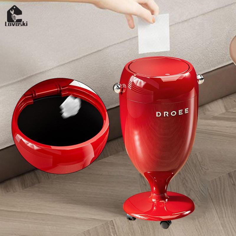 Thùng Rác Thùng Rác Có Bánh Xe Xô Bảo Quản Có Nắp Báo Chí Bao Giỏ Rác Cho Nhà Bếp Phòng Tắm Phòng Khách Phòng Ngủ | BigBuy360 - bigbuy360.vn